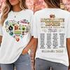 Nachkommen Zombies Camp Rock Welten Kollidieren Konzerttour 2026 T-Shirt, Sommer 2026 Kanal Welttournee, Konzert Musikfestival T-Shirt 01