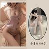 Sex Underwear Sexy Women's Belly Pocket Pajamas Hot Passion Neck Sling Cheongsam Retro Lace-up Hollow Woman