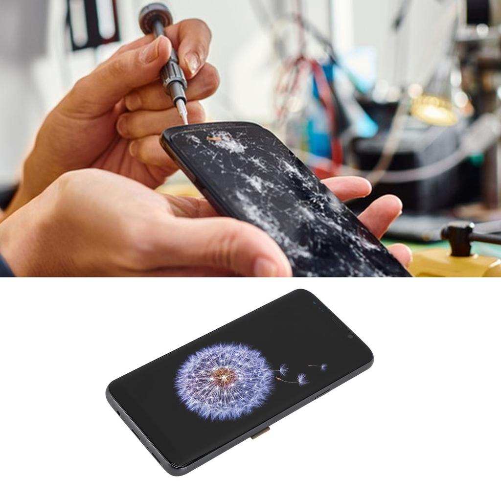 Phone Screen Replacement 6.2in with Frame and Repair Kit LCD Display Digitizer   for   S9 Plus G9650 G965F G965U