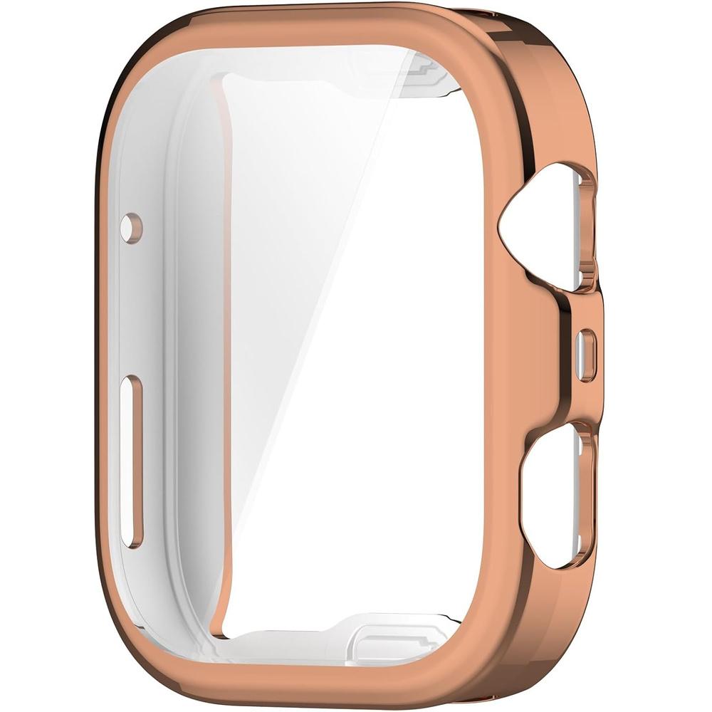 2-in-1 Case with Screen Protector for Huawei Watch Fit 4, Rose Gold
