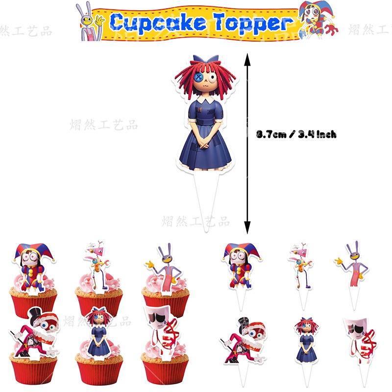 The Amazing Digital Circus Balloon Set Paper Material European And American Style Perfect For Birthday Parties