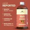 Rasayanam TruFit Juice 750 ml | 17 Herbs for Weight Management & Digestion | Kwath Method | No Sugar | Garcinia, Green Tea, Amla & Moringa | 100%