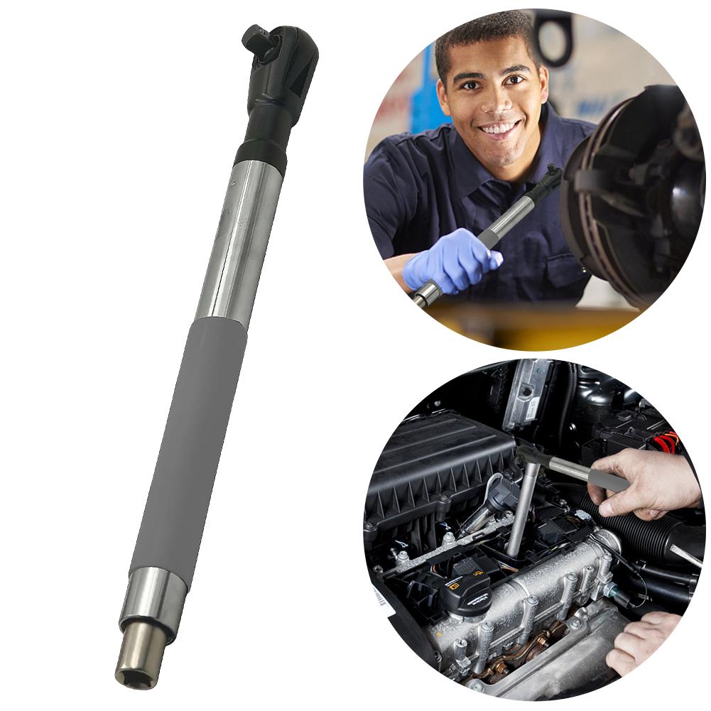 Automatic Extension Wrench Multi-Function 2 In 1 Ratchet Wrench Lightweight Impact Torque Wrench Precision Pointer Hand Tools