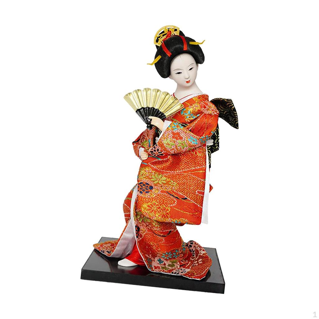 Japanischer Kimono Geisha Puppe - Dekoration
