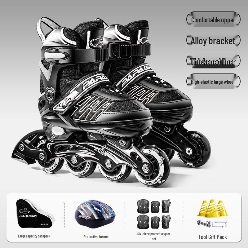 Flashing Roller Skates for Beginners: Adults & Kids, Boys & Girls, Professional Quality
