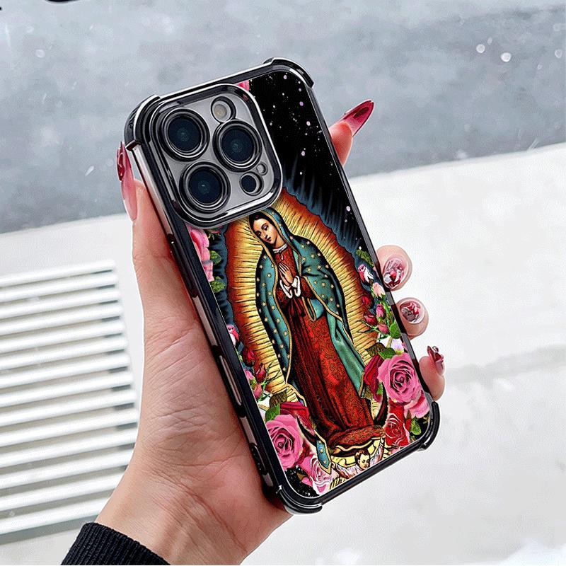 Virgen Mary Virgin De Guadalupe Soft Phone Case For Xiaomi Poco X7 X8 Pro Max X6 X5 X3 F8 Ultra F7 M8 M7 M5S Redmi 15C 15A 15 14