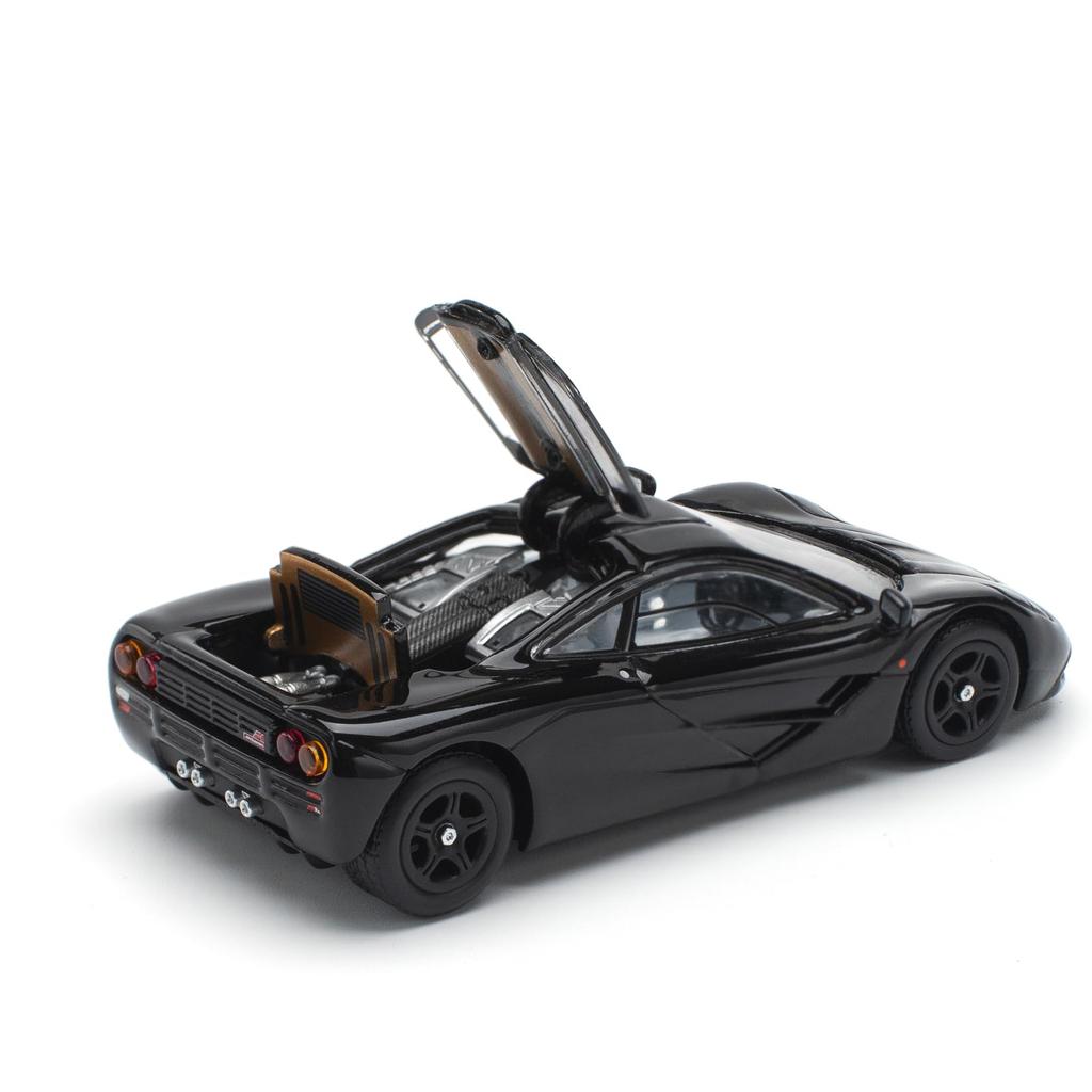 POP RACE McLaren F1 Jet Black Finished Model PR640230 1/64