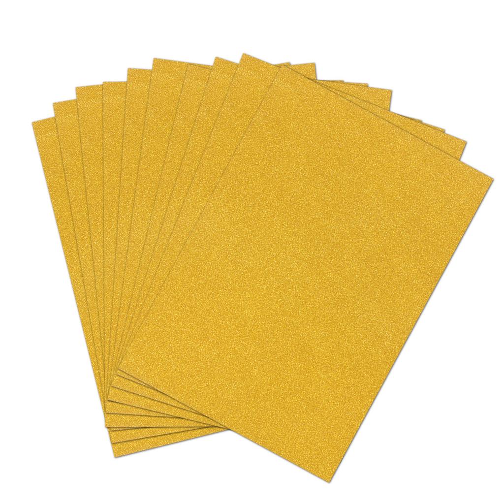 10 Piezas Papel Brillante de Alta Calidad Cartulina de Colores para Tarjetas de Manualidades DIY Scrapbooking Decoración Festiva Papel Brillante