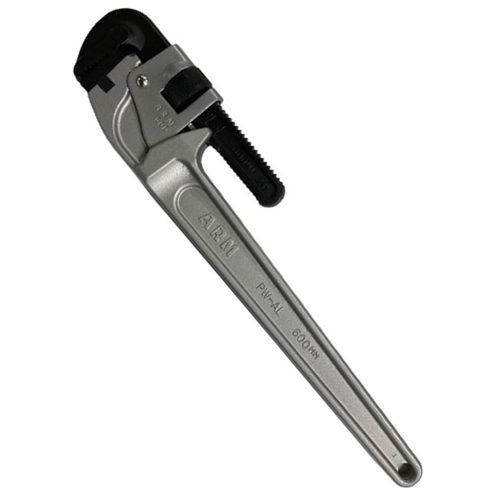 

Arm Sangyo Aluminum Pipe Wrench 600mm PW-AL600 срібний