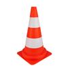 Road Cone Reflective Warning Post 50cm Soft PVC Cone
