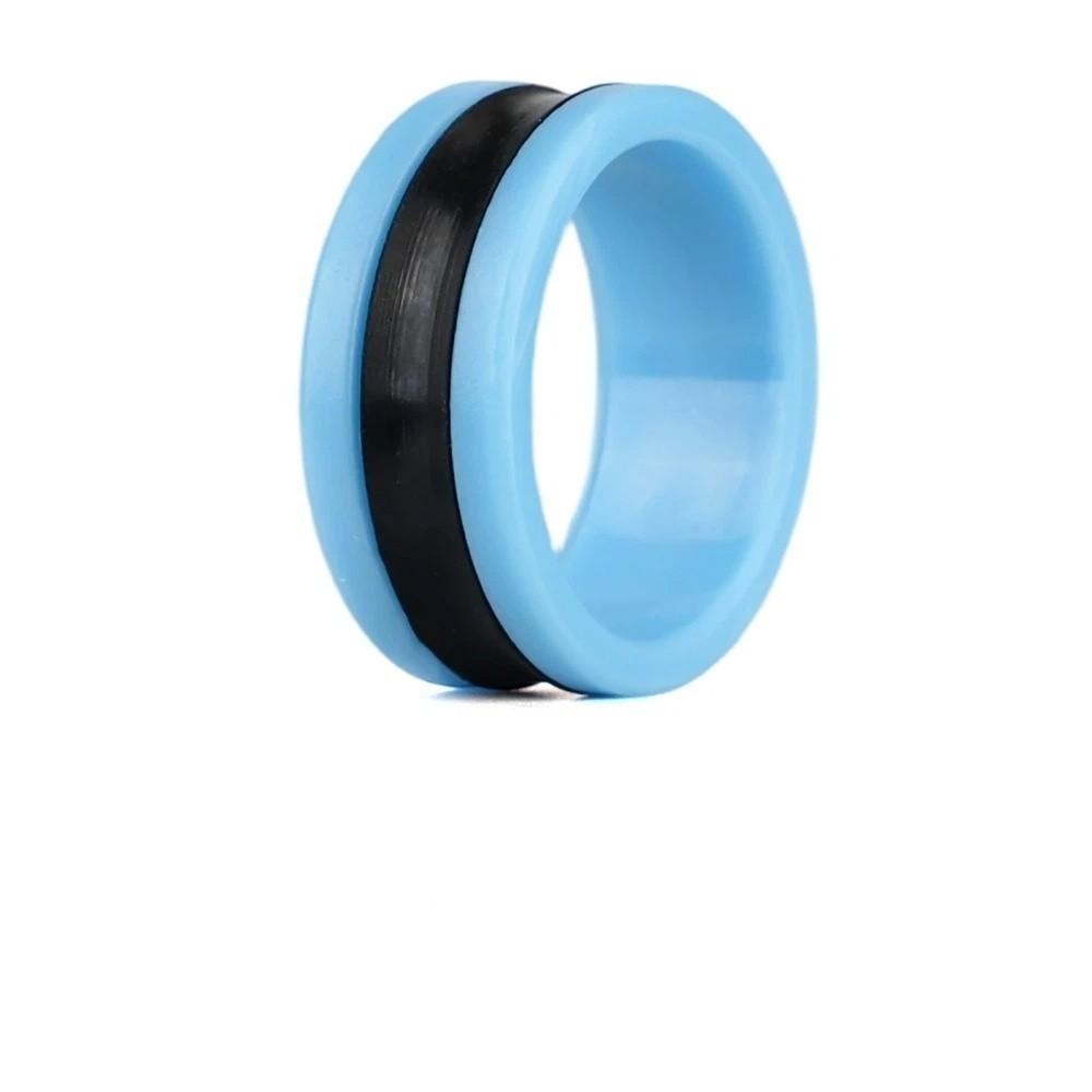 Anti-slip Fishing Line Puller Knotting Device Plastic Pull Line Ring Line Dragger Fishing Tools синий