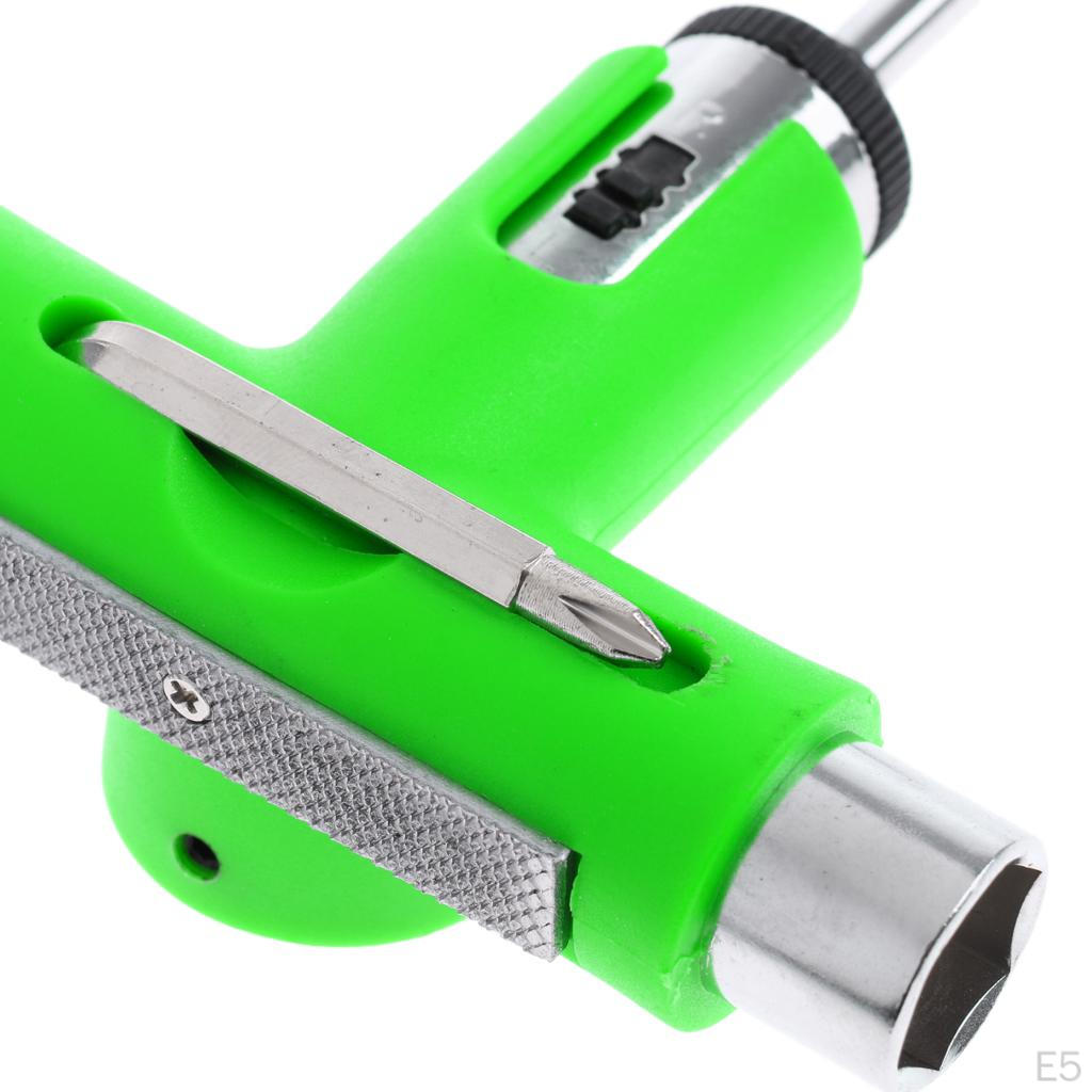 Multifunction Skateboard Longboard Screwdriver Socket Wrench Tool