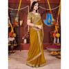 Elegante Designer-Sarees für Damen Premium Rangoli-Stoff mit verziertem Rand, Leichte und stilvolle ethnische Kleidung - Perfekt für Partys,