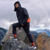 adidas Outdoor Waterproof Windproof Hooded Jacket Black Men's Outdoor Jacket IL8910