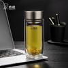 Xinuo Double-Wall Glass Tea & Water Bottle
