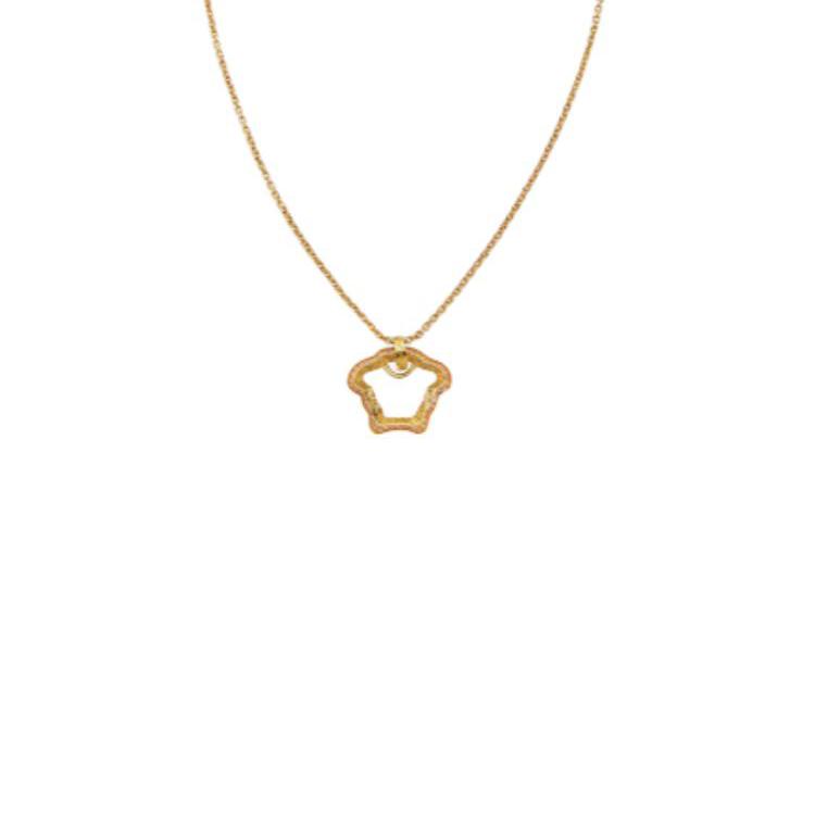 Versace La Medusa Logo Necklace Women necklace Gold 10040571A006214J310 F,Gold