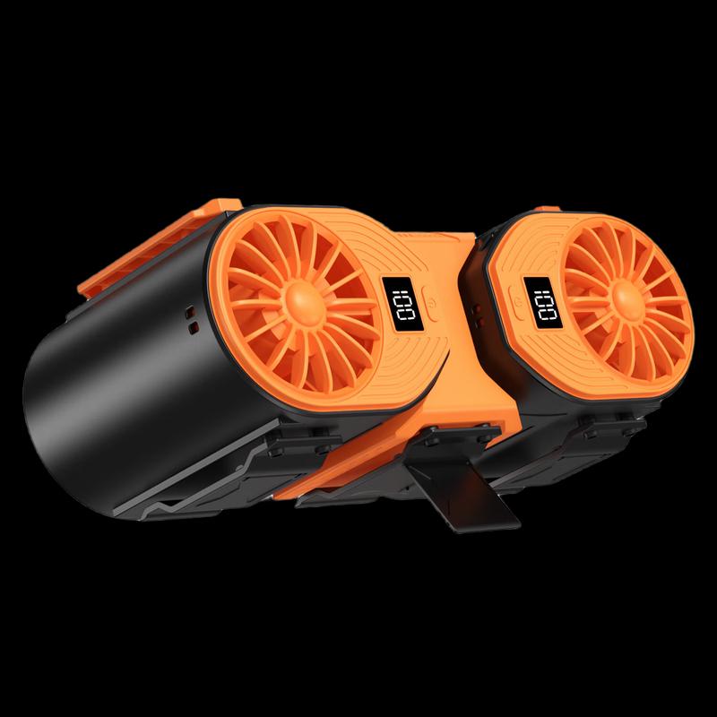 Portable Dual Air Outlet Waist Fan