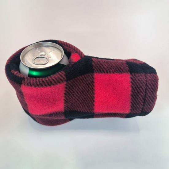 1 Stuks Bierwanten Gebreid Gestikt Drankwanten Bierblikhouder Wanten Houdt Handen Warm Witte Olifant Cadeau Gag Cadeau voor Bierliefhebbers