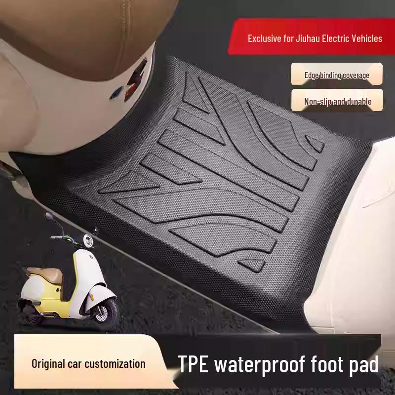 Ninebot Electric Scooter TPE Floor Mats - Full Coverage, Thickened for M95C, N370, F90, N85C, Q80C Models