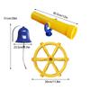 3 Piece Set of Outdoor Playground Accessories for Swingset