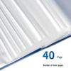 Deli A4 40-Pocket Document File Holder