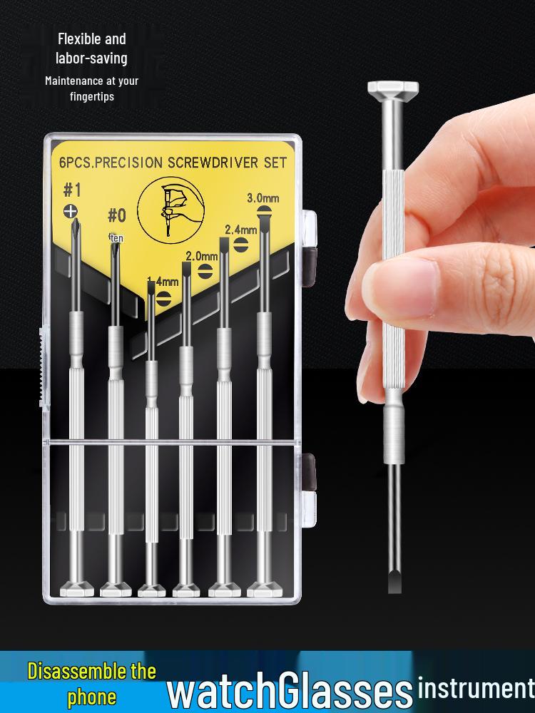 Compact Screwdriver Set for Electronics & Eyewear Repair