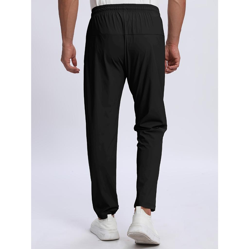 Men's Sweatpants, Moisture Wicking, Stay Dry and Breathable, with Pockets and Drawstring, Zipper Detail, Soft and Comfortable TouchMen's Jogging Pants