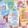 10/20Pcs Cartoon Portable Mini Notebook Daily Planner Notepad Kawaii Cute Notepad Office Supplies Student Stationery Gifts