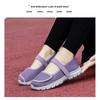 Ladies' Barefoot Walking Shoes, Velcro Adjustable Flat Shoes, Arthritis Edema Casual Shoes, Breathable and Convenient Slip In Sports Shoes