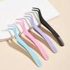 1pcs Multi-Color False Eyelash Applicator With Comb & Tweezer, Eyebrow & Eyelash Clip, Convenient For Applying False Lashes