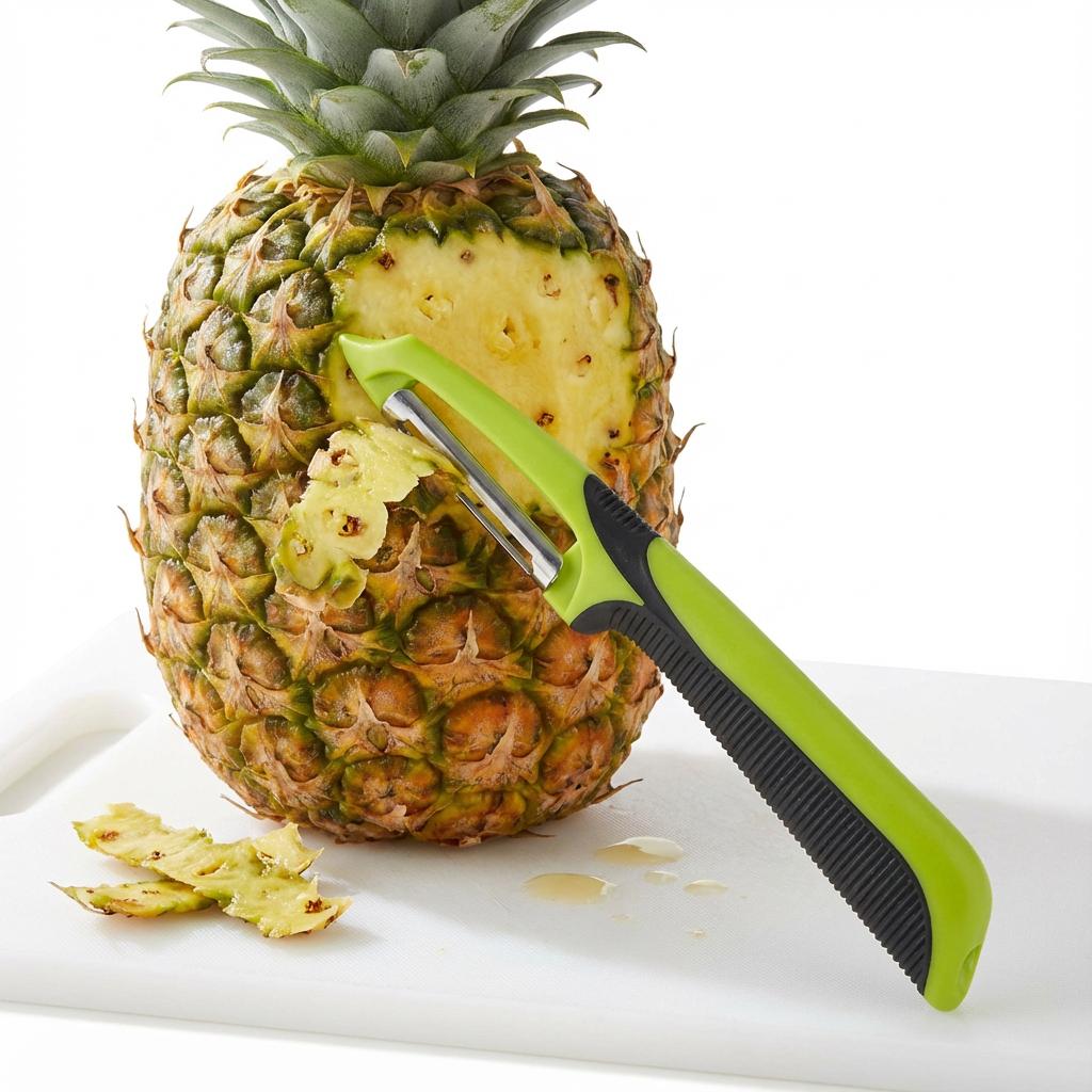Stainless Steel Multi-Purpose Vegetable Peeler, Sharp Blade. 18x3cm, Ergonomic Handle, Easy to Clean, Durable
