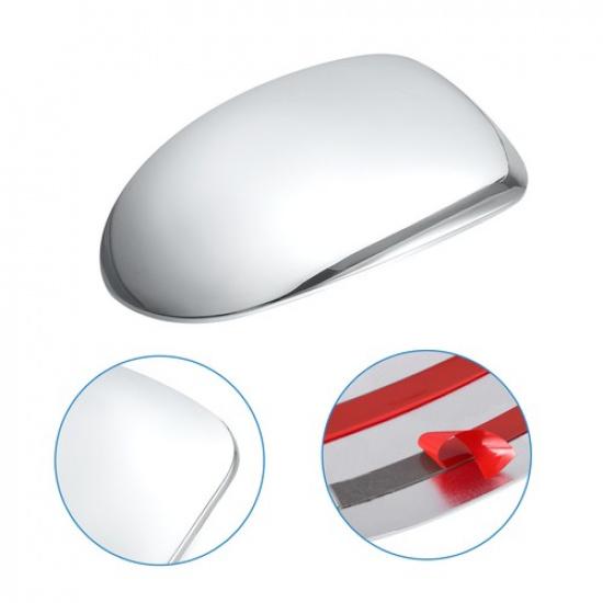 Chrome Plated Mirror Covers Cap Overlay for Chevrolet Silverado for GMC Sierra | 15172247 | X AUTOHAUX | Aftermarket Branded | Front | Plastic