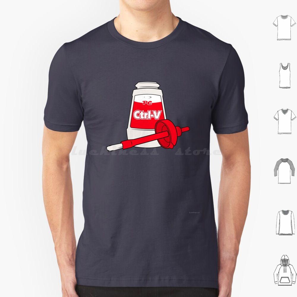 Nerd Paste T Shirt 6xl Cotton Cool Tee Ctrl Humour Nerd Paste V Robinson Graphic Vector Funny S