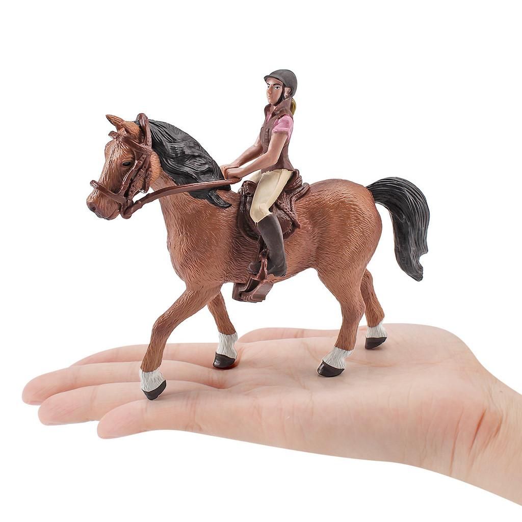 Kids Animal Rider Model With Pvc Construction For Role Playing And Collector Use