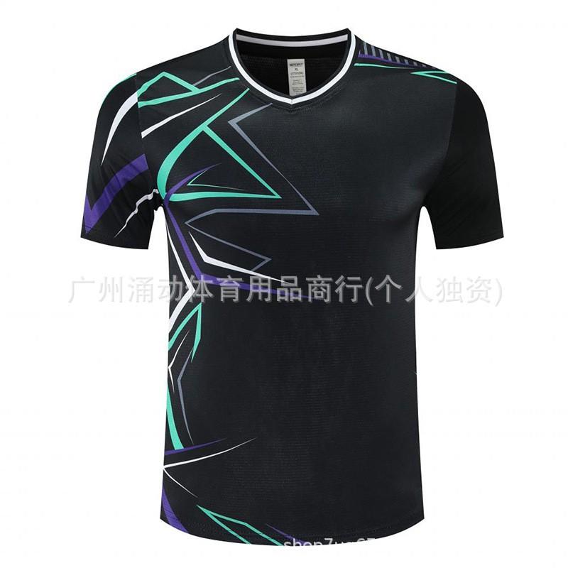 Multi-Sport Training Shirt Badminton Tennis Ping Pong Volleyball Running Gym Cycling Hiking Unisex Quick-Dry Athletic Top
