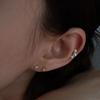 14k Bubble Pearl Piercing
