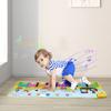 100x38cm Kid Animal Music Piano Mat Toddlers Floor Keyboard Dance Mat 13 Key Kid Musical Toys Educational Toys for Kid Gifts