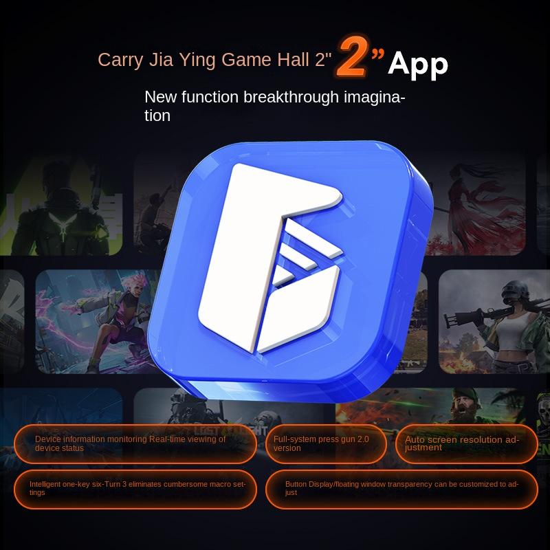 Gamwing MOXIE 2 PRO Scorpion 2 Pro Mobilní Hra PUBG Klávesnice Myš Převodník Throne Vysoká Energie Tmavá Zóna Průlom Elita