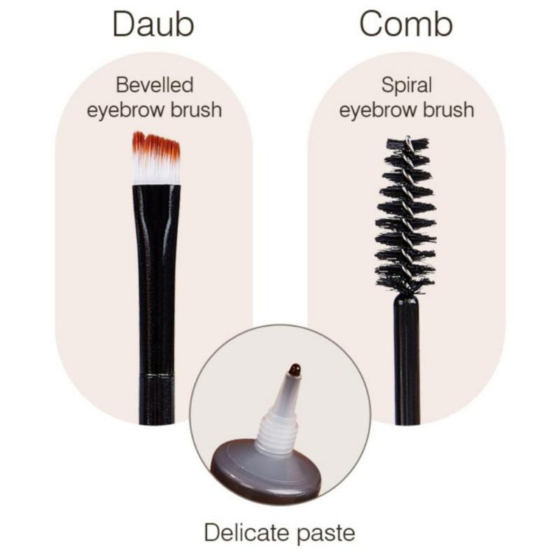 Eyebrow Mascara Waterproof Long-lasting Smudge-proof Eyebrow Tint with Eyebrow Brush