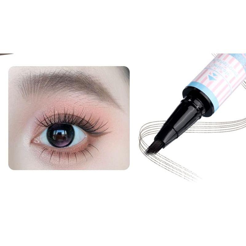 xixi - Diamond-Shaped Brush Wild Water-Sensitive Eyebrow Pencil - 3 Colors