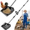 Cross-border Multifunctional Pet Waste Shovel - Adjustable for Cats and Chickens