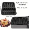 Waffle Mold Non-stick Reusable Silicone Air Fryer Liner Compatible with Ninja Versatile Accessories for Various Air Fryer Pad
