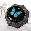 Enchanted Butterfly Mandala Wall Art: Celestial Decor for Your SpaceUmbrella, Portable 3-Fold Compact Umbrella for Men & Women Gift
