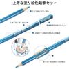 Roleness Metallic Colored 72 Professional Soft Metallic for Kids and Coloring with Pencil Sharpener Pencils, Colors, Oil-Based, Grade, Core, Colors,