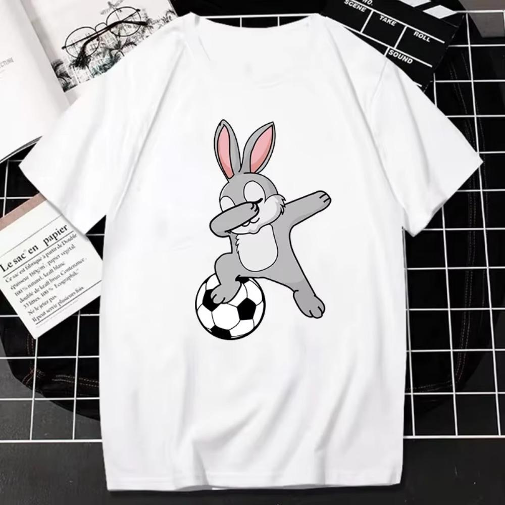 Happy Easter Sunday T-Shirt Kawaii Egg Hunter Expert Bunny Graphic Women Men Breathable Comfortable Clothes Unisex Camisetas