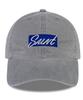 Wig Saint Box Logo Cation Washed Ball Cap - Grey