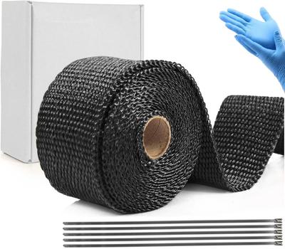 YOSUGI Heat Resistant Cloth Thermovantage Motorcycle Fiberglass Fiberglass Heat Resistant Ekmani Exhaust Strap Protective