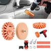 Auto Repair Paint Tool 15/20mm Foil Eraser Polishing Eraser Wheel Decal Remover Rubber Eraser Wheel To Remove Foil Glue Stickers