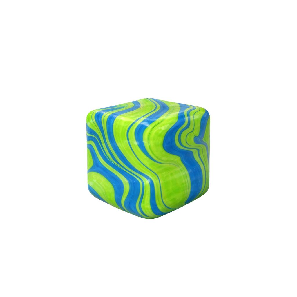 Flow Pattern Cube Squeeze Toy Stress Cube Slow Rebound Soft Squeeze Pressure Relief Party Gift Fun Home Decoration