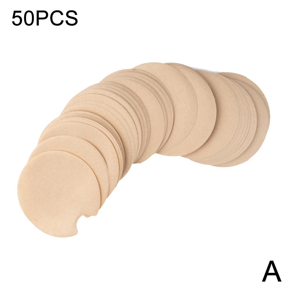 

50 шт. Одноразовый бумажный кофейный фильтр для многоразовой капсулы Tassimo Защита от засорения Сохранение капсулы для чистки